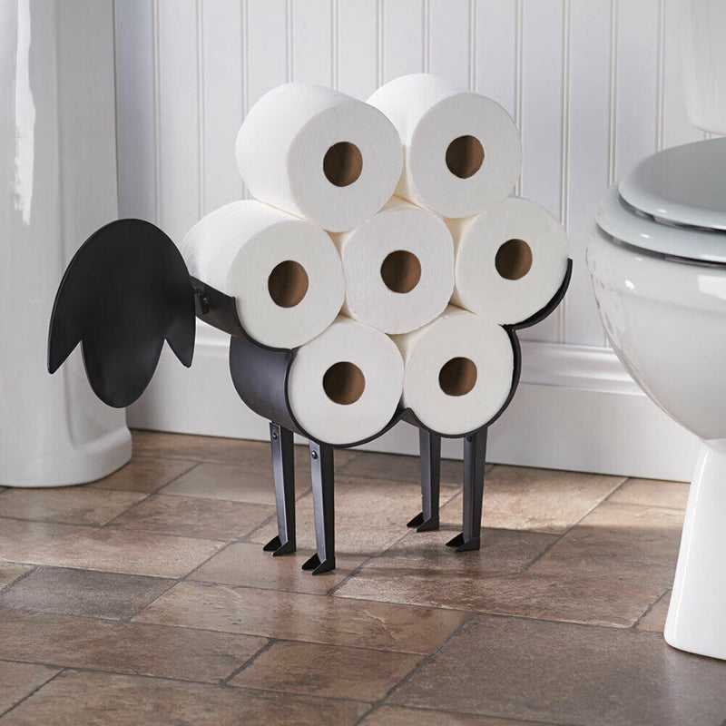 Sheep Decorative Toilet Paper Holder - Free-Standing