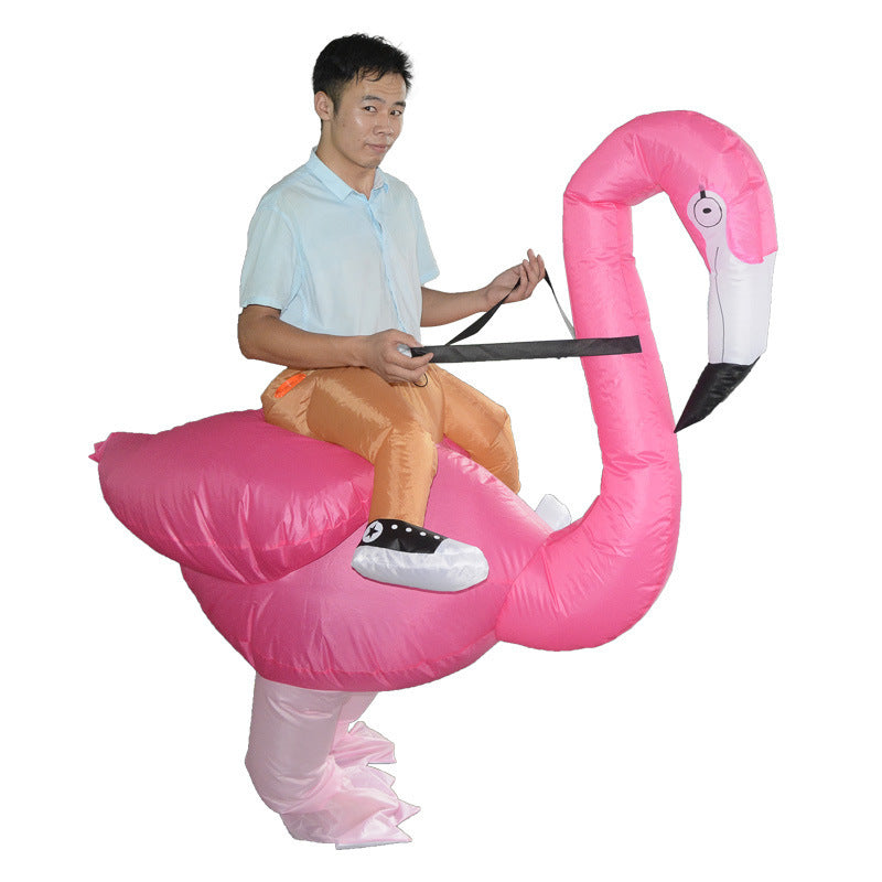 Creative toys Halloween Christmas Flamingo cosplay dress up  props