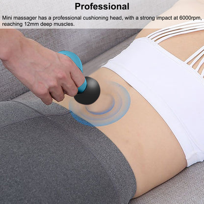 ﻿Muscle Massage Mini Pocket Electric Fascia Massage Back Neck Massager