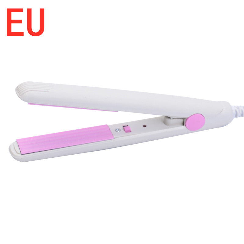 Mini ceramic straightening splint electric curling iron