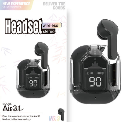New Mini Transparent Wireless Bluetooth Headset