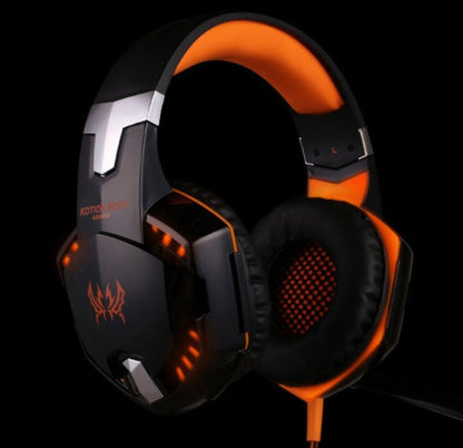 Wired Gaming Headset Headphones Surround Sound Deep