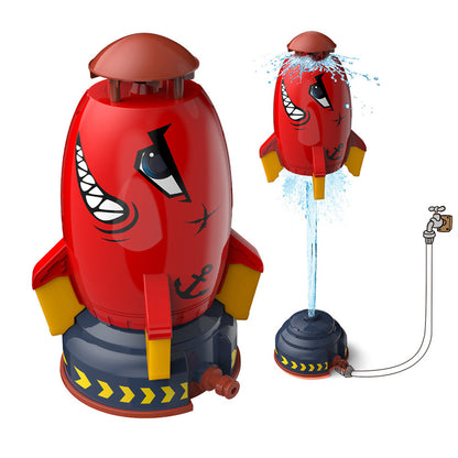 Rocket Launcher Toys Outdoor Rocket Water Pressure Lift Sprinkler Toy