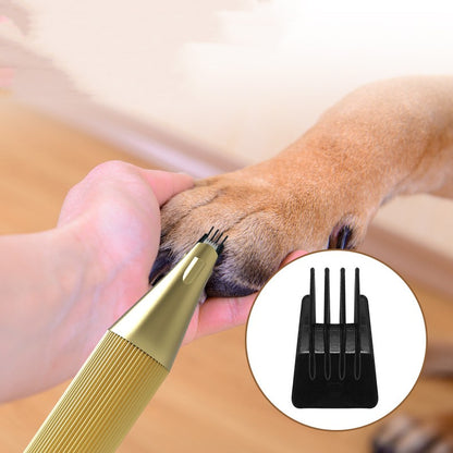Rechargeable Cat Sole Hair Trimming Tool