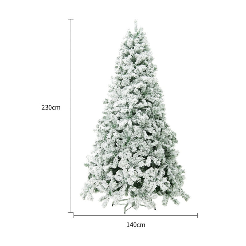 Christmas Tree PVC Artificial Snow Christmas Tree Mall Window Decoration