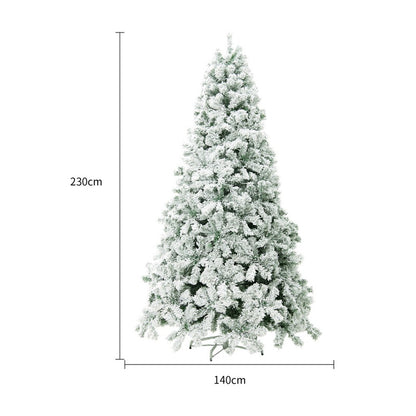 Christmas Tree PVC Artificial Snow Christmas Tree Mall Window Decoration