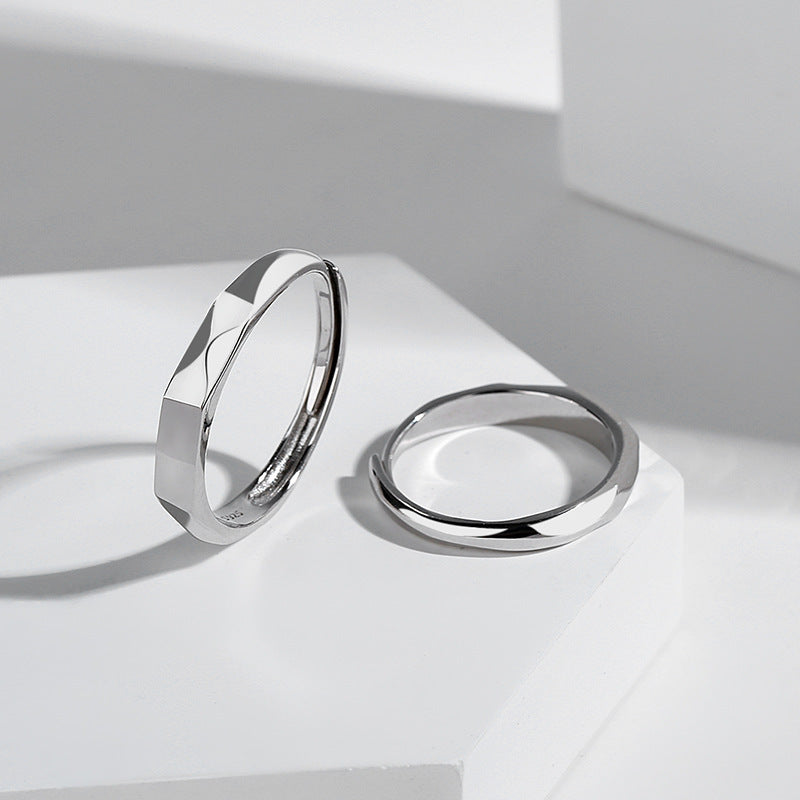 S925 Sterling Silver Rings By Light New Jewelry