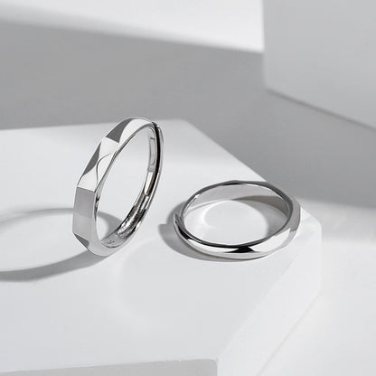 S925 Sterling Silver Rings By Light New Jewelry