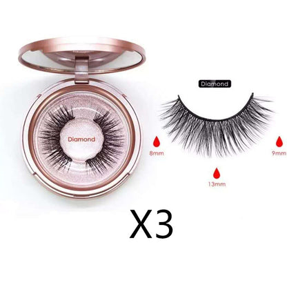 Reusable Magnetic Self-Adhesive Eyelashes No Eyeliner Or Glue Needed