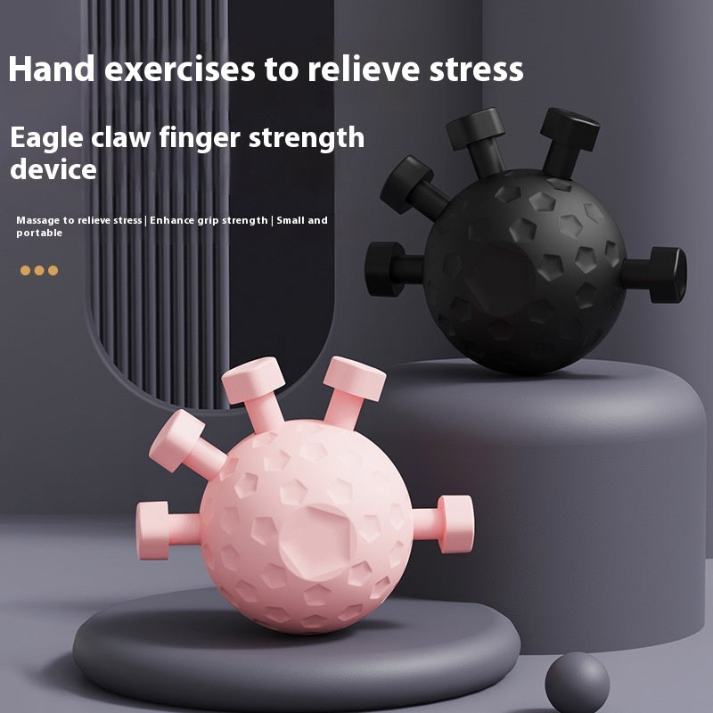 Gym Finger Hand Strengthener Grip Adjustable Resistance Hand Balls Gripper Exerciser