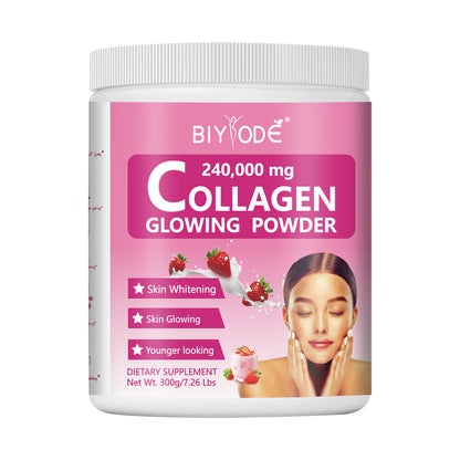 OEM ODM Private Label Collagen Glowing Powder Herbal Supplement