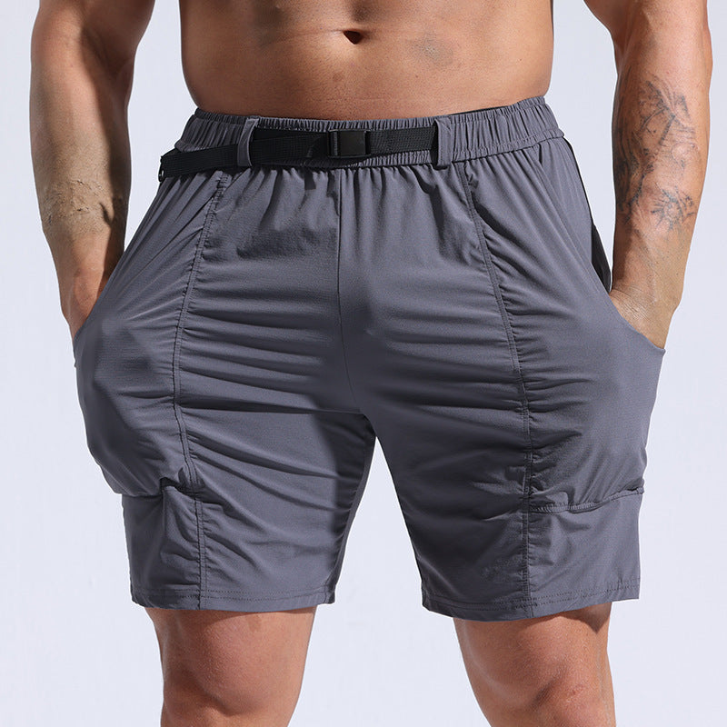 Athletic Shorts For Men With Pockets And Elastic Shorts