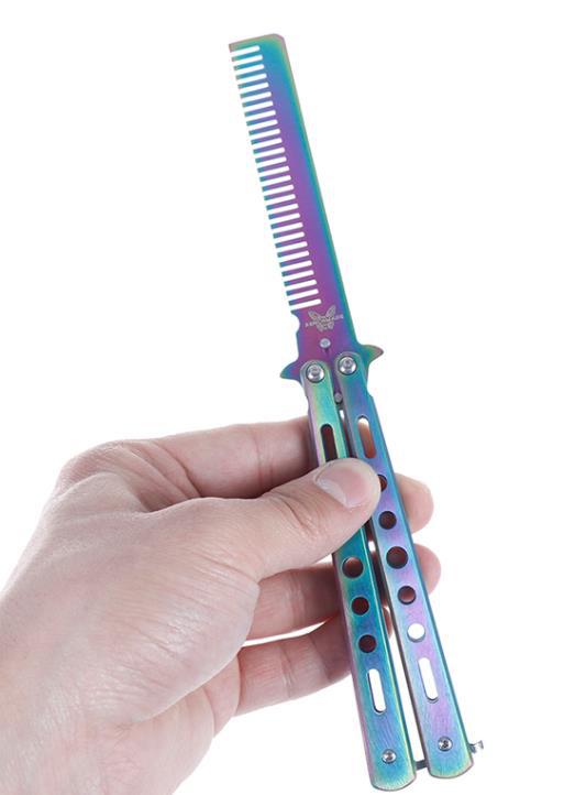 New Butterfly Training Tool Color Titanium Comb