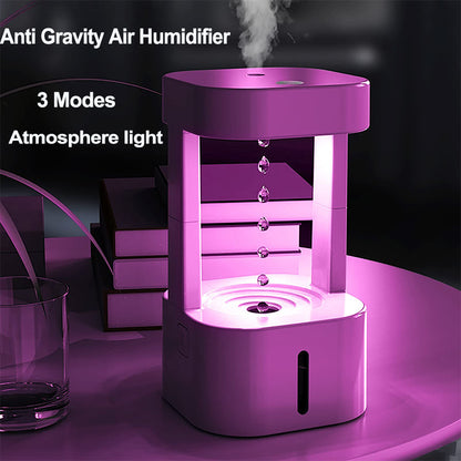 Creative Anti-gravity Water Drop Humidifier Air Conditioning Mist