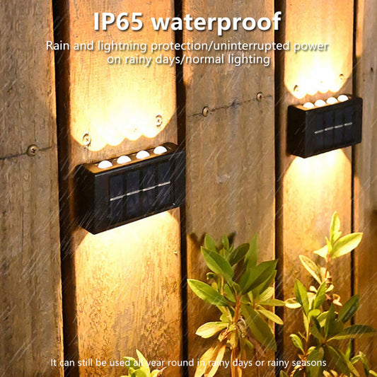 Solar Outdoor Garden Light Up And Down Glowing Atmosphere  Decorative