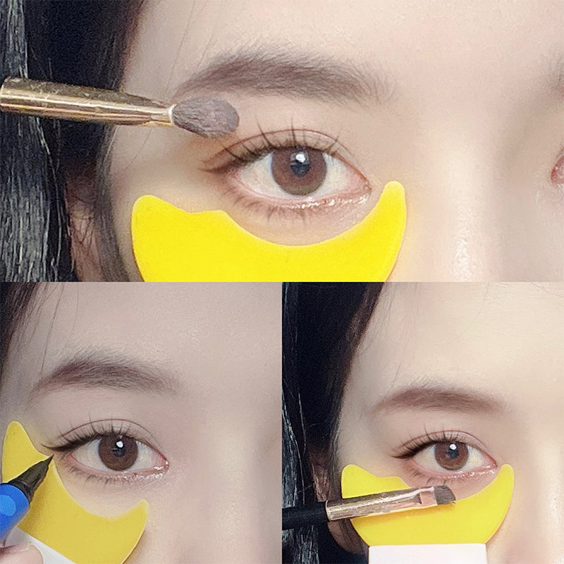 Eyelash Eyeliner Stencil Model Eye Mascara Comb Stencil