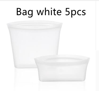 Food Silicone Bag Fresh-keeping Storage Box