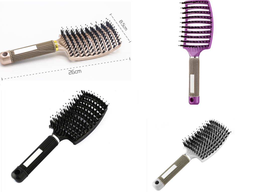 Hairbrush Anti Klit Brushy Haarborstel Women Detangler Hair Brush