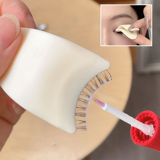 False Eyelash Assistant White Plastic Sticker Beauty Supplies Gadgets