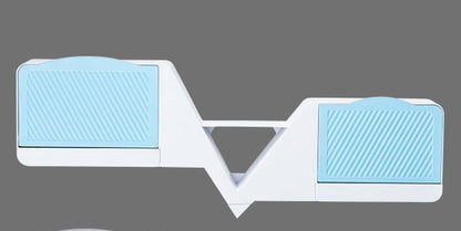 Creative Wall Mounted Soap Box With Lid Single Double Grids
