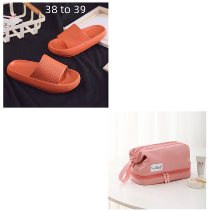 Bathroom Platform Slippers Home EVA Shoes