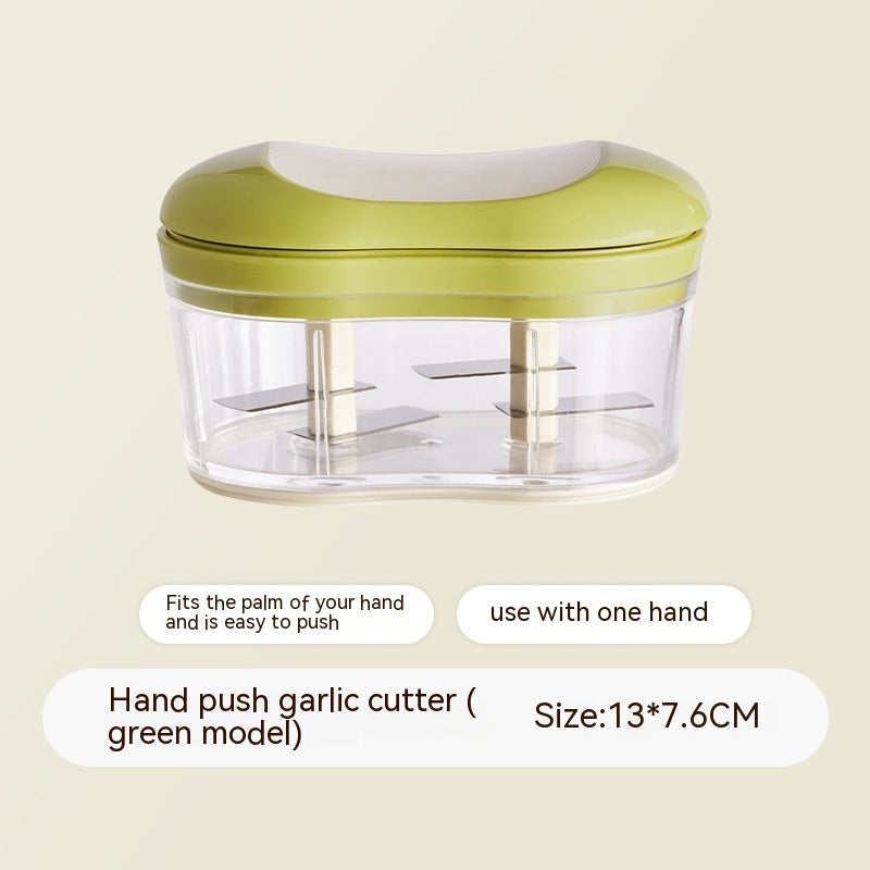 Household Multi-function Hand Push Garlic Press