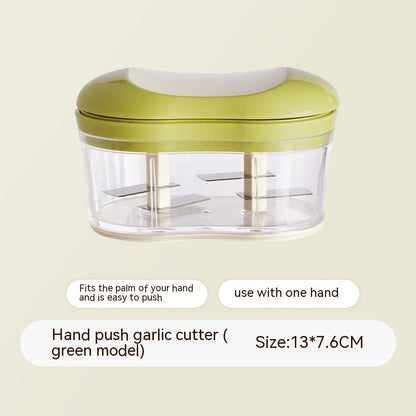 Household Multi-function Hand Push Garlic Press