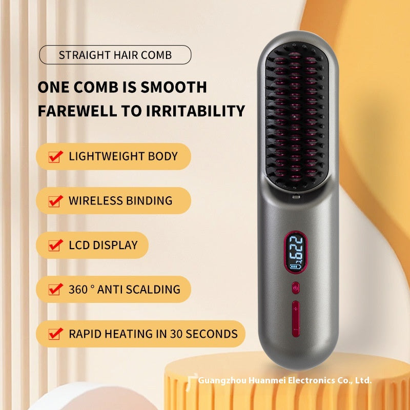 Straight Comb Anion Hair Straightener Dual-use