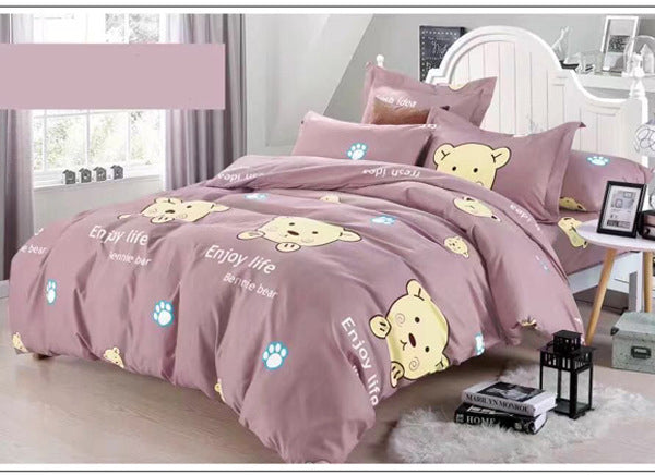 Single bed sheet duvet cover