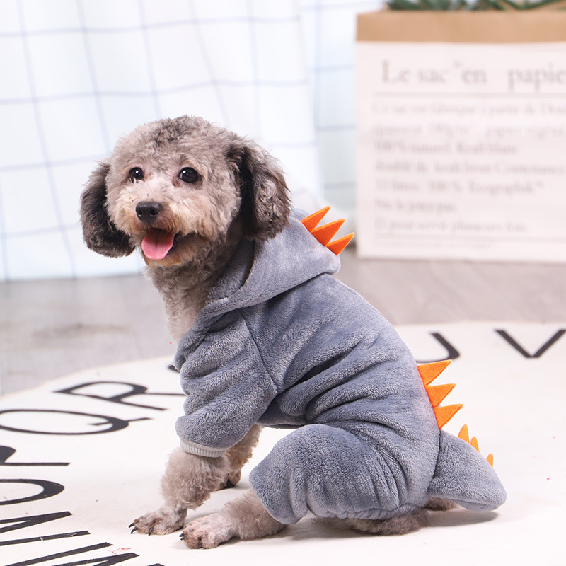 Pety Green Tyrannosaurus Rex Hooded Coat