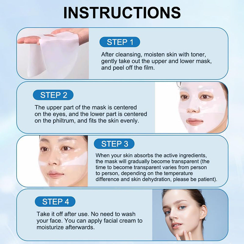 Face Mask Shrink Pore Moisturizing Refreshing Moisturizer