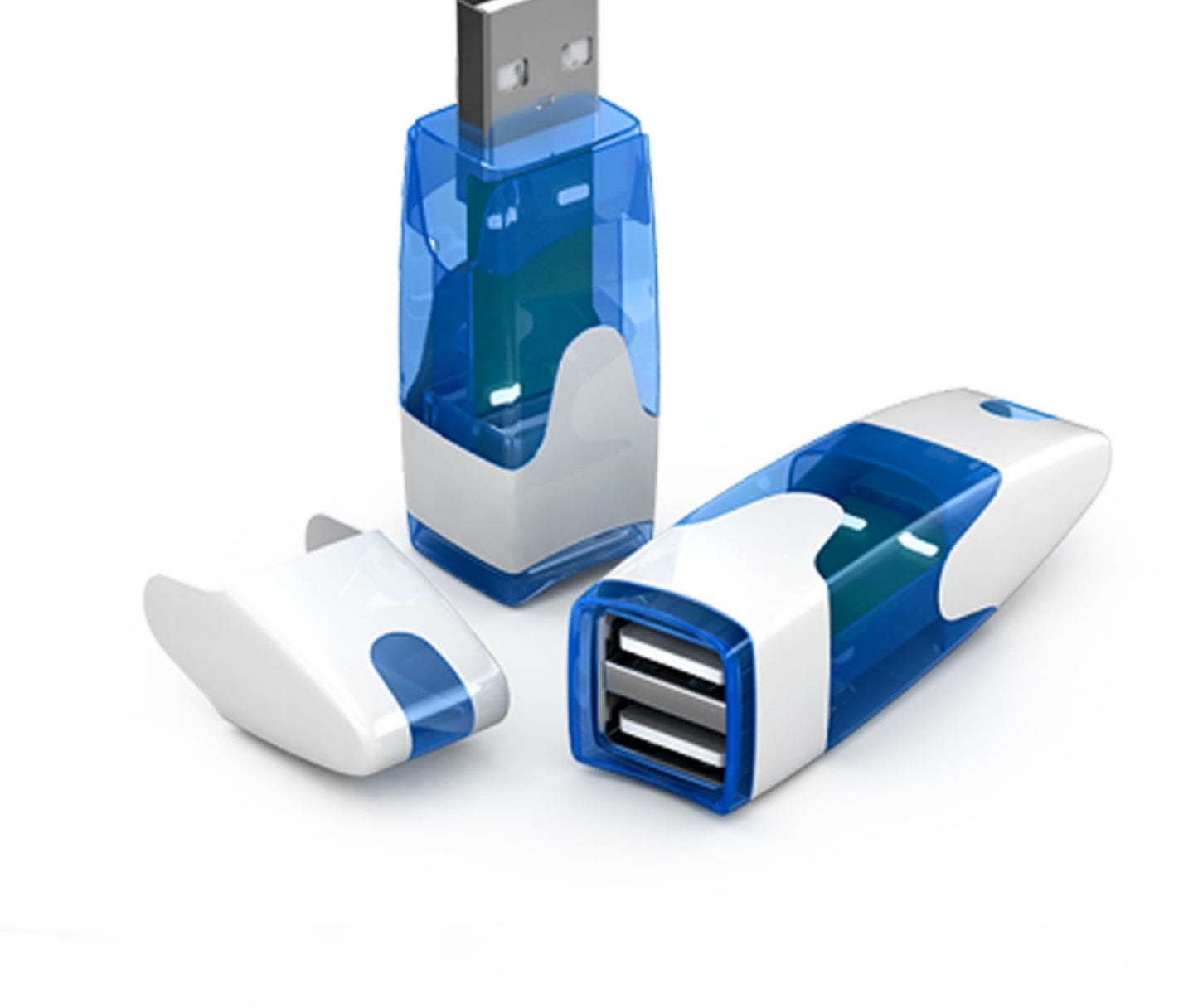 Car Charger Data Conversion Plug For Vehicle USB Extension Head