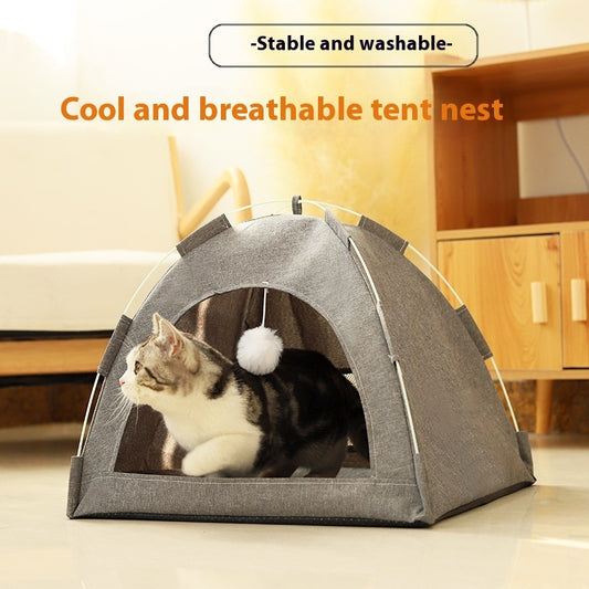 Cathouse Doghouse Breathable Tent Nest Indoor Outdoor