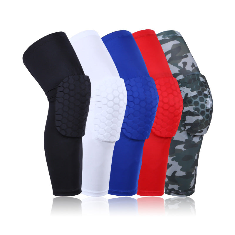 PRO anti-collision honeycomb basketball knee pads