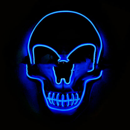 Skull LED Glowing Halloween Mask