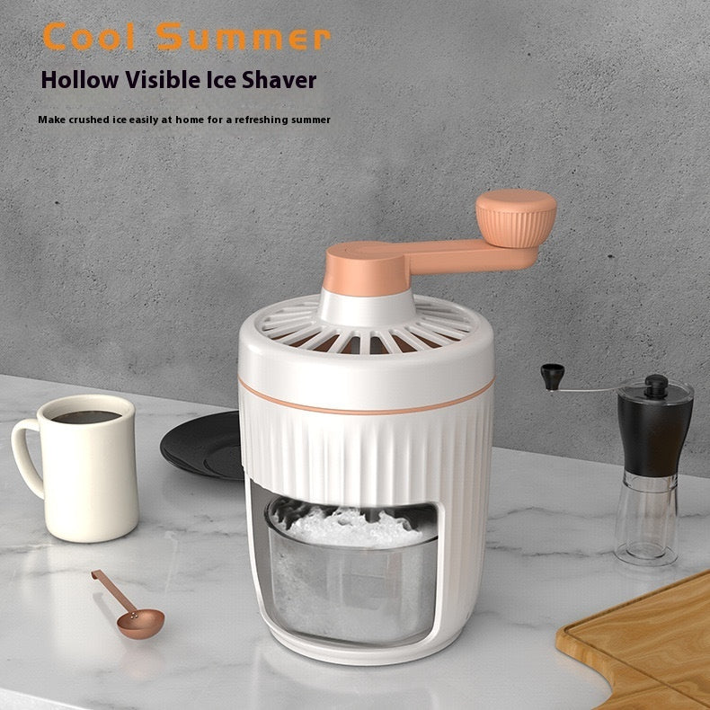 Hand-cranked Ice Shaving Machine Ice Crusher