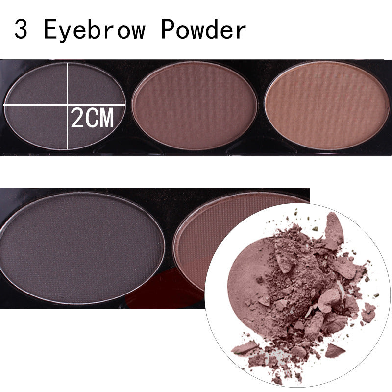 MISS ROSE 144 color 3 color 3 Color Eyeshadow blush makeup