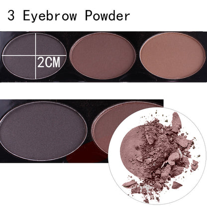 MISS ROSE 144 color 3 color 3 Color Eyeshadow blush makeup