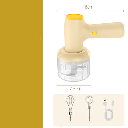 2 In 1 Electric Garlic Chopper USB Rechargeable Ginger