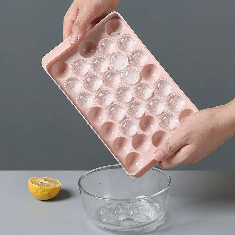 Ice Tray 3D Round Ice Molds Home Bar Party Use Round Ball Ice Cube Makers
