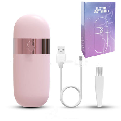 Women's Shaver Electric USB Charging Double Knife