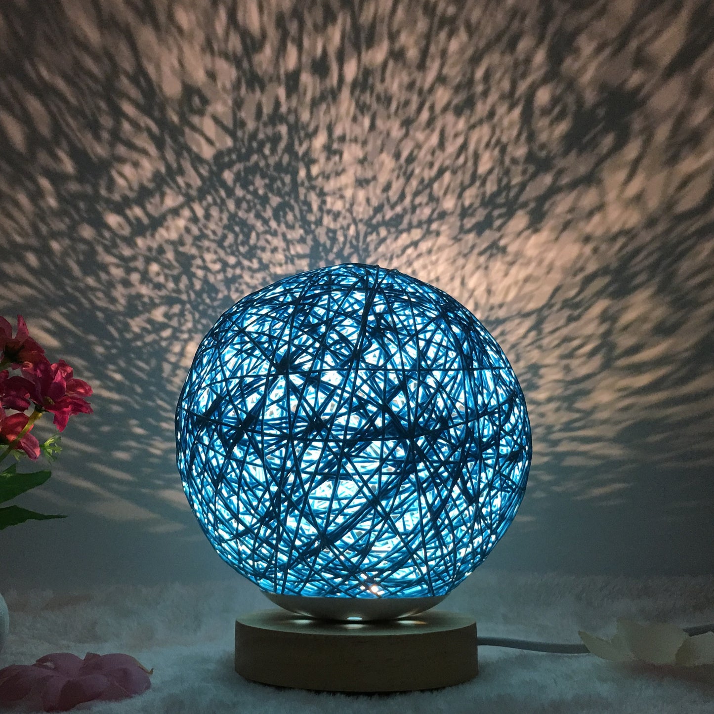 Creative Linen Table Lamp Novel and Unique LED Intelligent