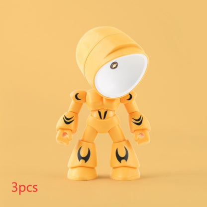 Cute LED Hero Table Lamp Mini Portable Cool Cute Robot