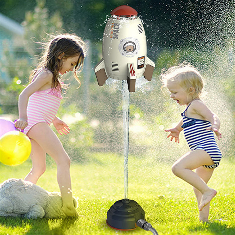 Rocket Launcher Toys Outdoor Rocket Water Pressure Lift Sprinkler Toy