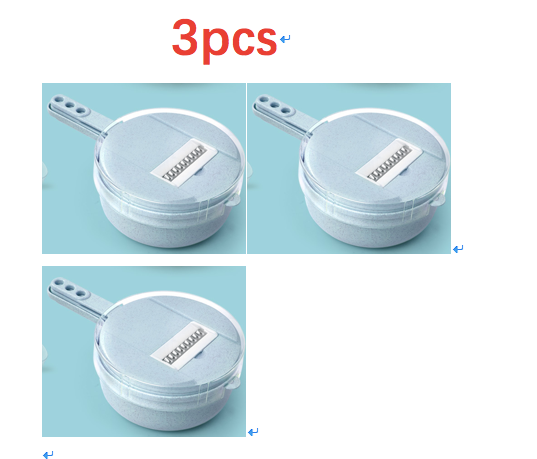 8 In 1 Mandoline Slicer Vegetable Slicer Potato Peeler Carrot Onion Grater