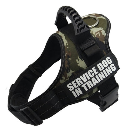 Personalized Custom Reflective Breathable Dog Harness Vest With Patch