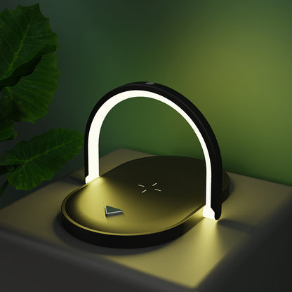 ﻿﻿3 In 1 Foldable Wireless Charger Night Light Wireless Charging Station LED