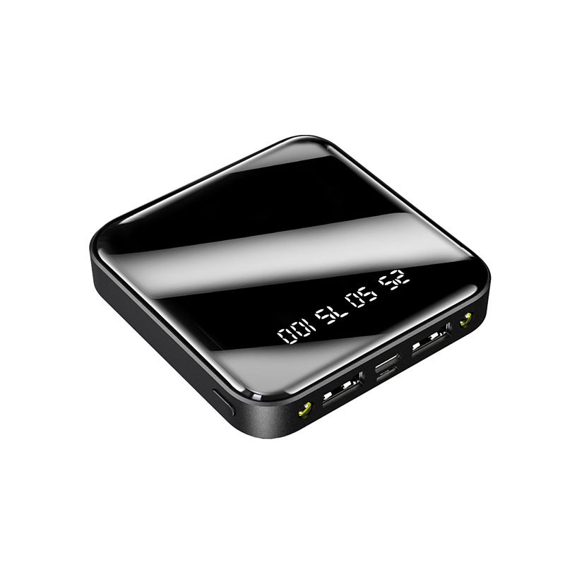 Mini Power Bank 20000 MAh Portable Mirror
