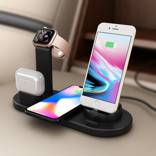 Compatible with Apple, Three-in-one charging watch holder for iwatch aripods