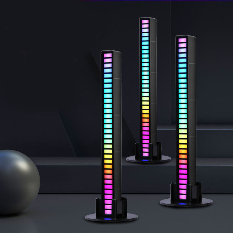 RGB Voice-activated Music Rhythm Pickup Light